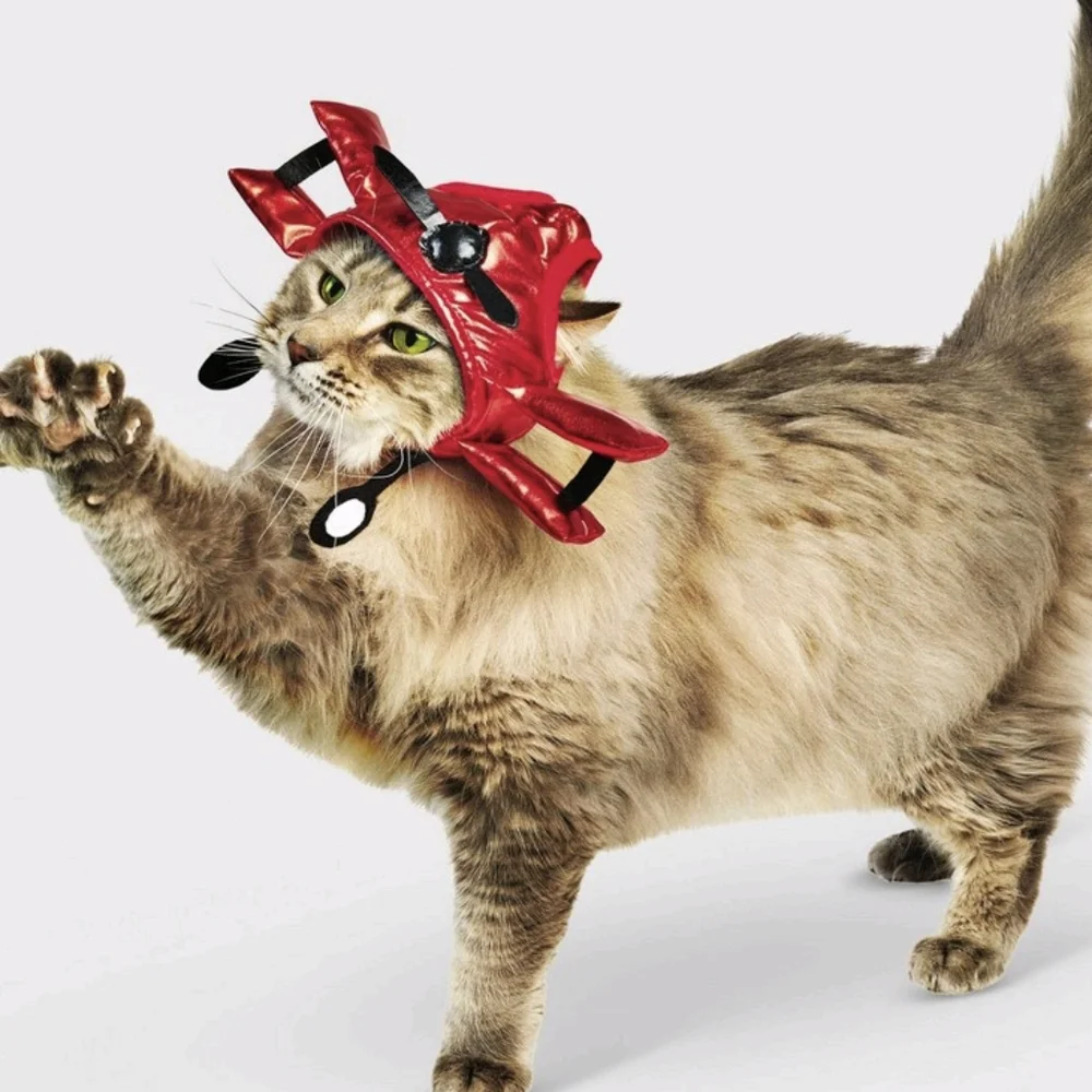 HYDE & EEK Biplane Velcro Cat Hat